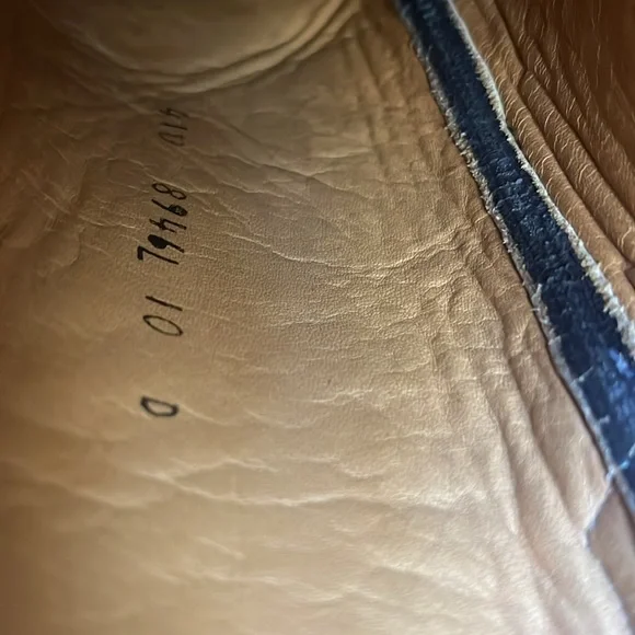 CITY BOOTS The Memorial Boot in Navy - leather western boots women’s 10 - Picture 7 of 7